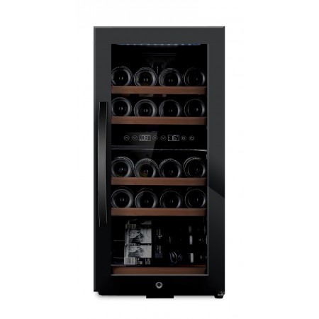 Vinoteca 24 botellas mqvee wine expert Fullglass Black