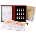 Libro 12 aromas vinos blancos Le Nez du Vin caja y libro