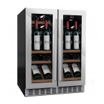 Vinoteca 31 botellas mQuvée WineCave 60D2I lateral