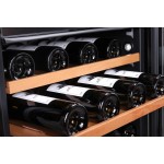 Vinoteca 45 botellas doble zona mQuvée WineCave 720 60D Stainless